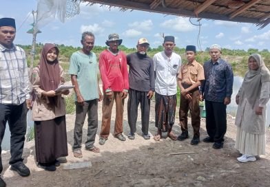 OPSI jadi Motivasi, Siswa MTsN 1 Aceh Timur Terjun Lapangan dan Lakukan Penelitian di Tambak Warga