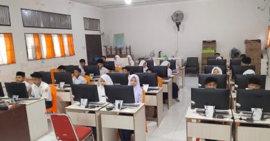 Pelaksanaan TKA di MTsN 1 Aceh Timur Berlangsung Tertib dan Lancar