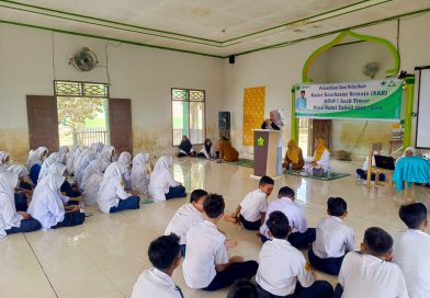 Cetak Generasi Peduli Kesehatan, MTsN 1 Aceh Timur Gelar Pelatihan Kader Kesehatan Remaja