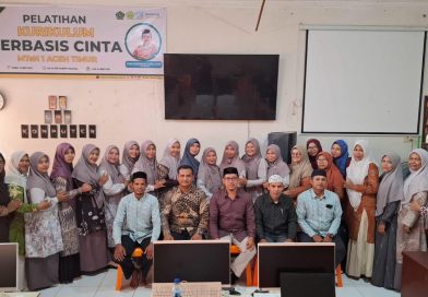 MTsN 1 Aceh Timur Gelar Pelatihan Kurikulum Berbasis Cinta