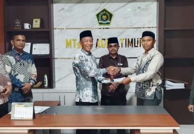 Sertijab Kepala MTsN 1 Aceh Timur, Nurdin Resmi Jalankan Tugas Sebagai Plt Sertijab Kepala MTsN 1 Aceh Timur, Nurdin Resmi Jalankan Tugas Sebagai Plt